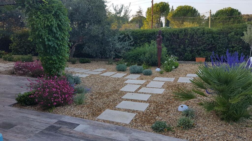 Natura Paysages Jardin Sur Mesure Lorgues Pas Japonais 1