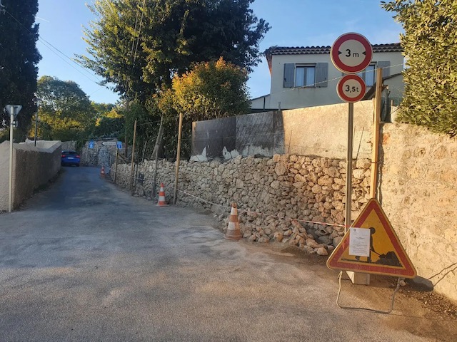 Natura Paysages Jardin Sur Mesure Lorgues Mur Pierre Et Bois 2